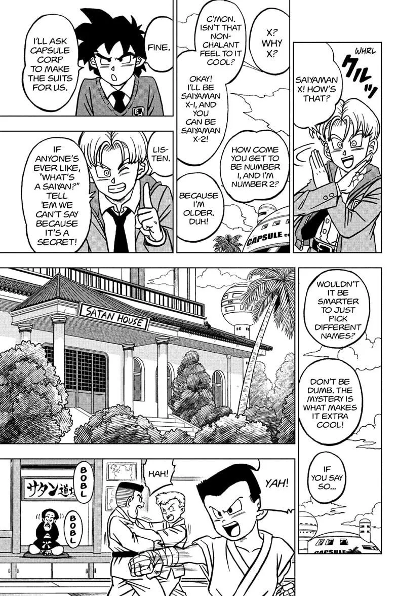 Dragon Ball Super Chapter 104 page 43 - Chapter 104: The Birth of Saiyaman X