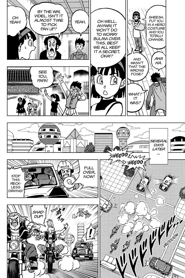 Dragon Ball Super Chapter 104 page 46 - Chapter 104: The Birth of Saiyaman X