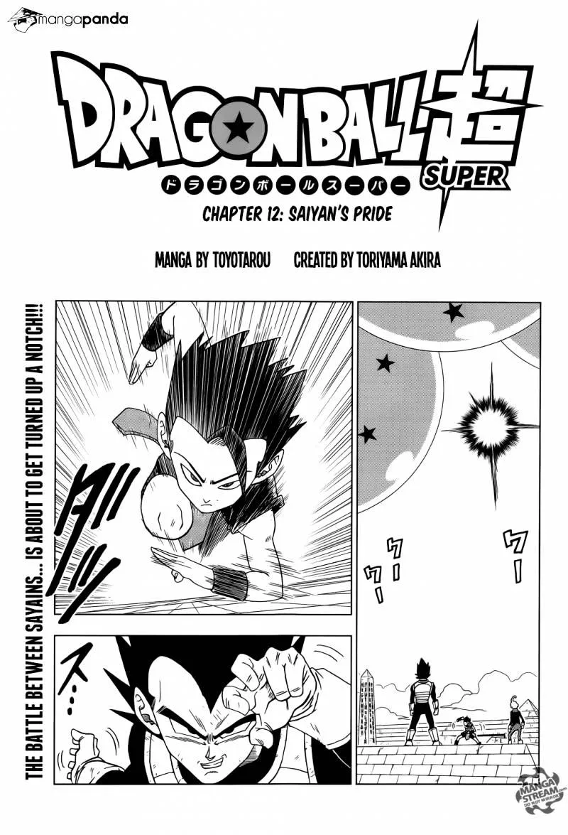 Dragon Ball Super Chapter 12 page 1 - Chapter 12: Saiyan's Pride