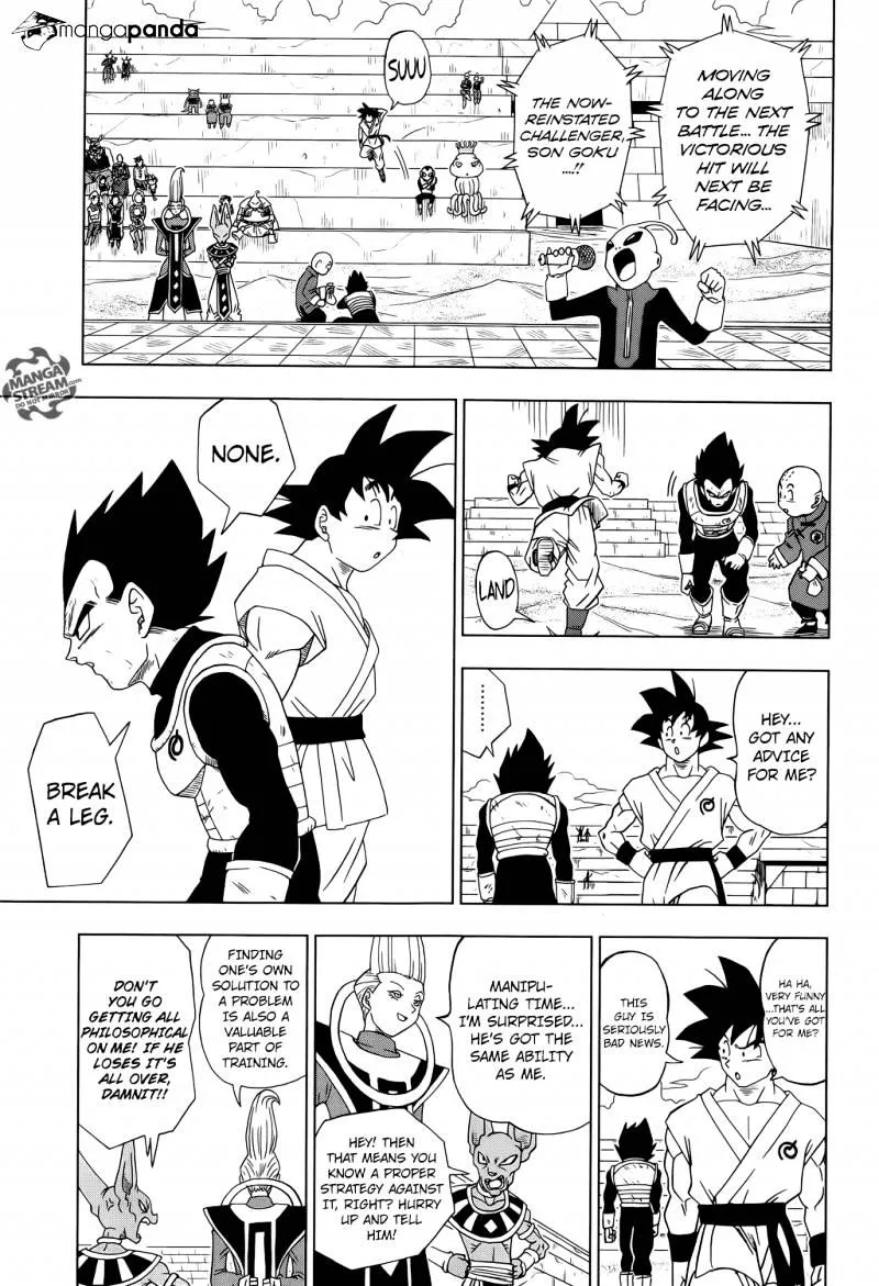 Dragon Ball Super Chapter 12 page 27 - Chapter 12: Saiyan's Pride