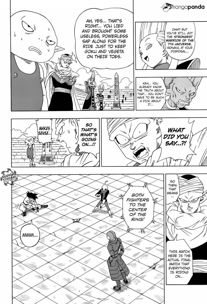 Dragon Ball Super Chapter 12 page 28 - Chapter 12: Saiyan's Pride