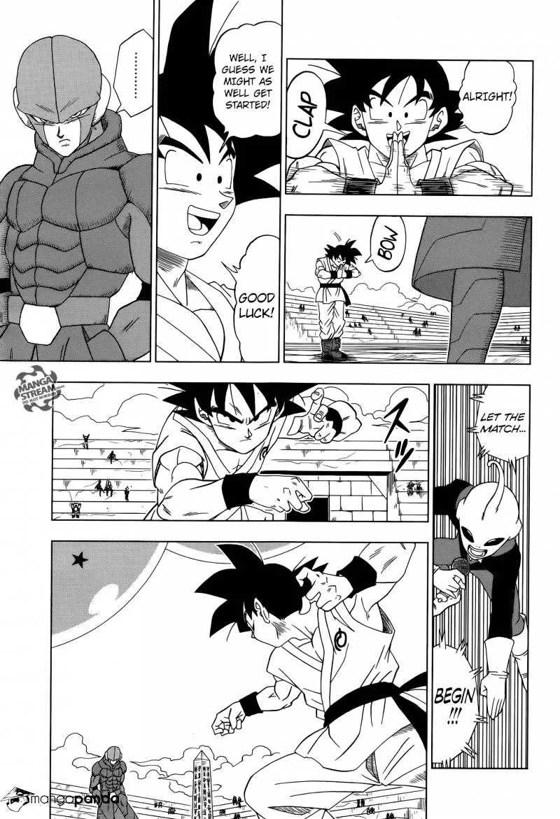 Dragon Ball Super Chapter 12 page 29 - Chapter 12: Saiyan's Pride