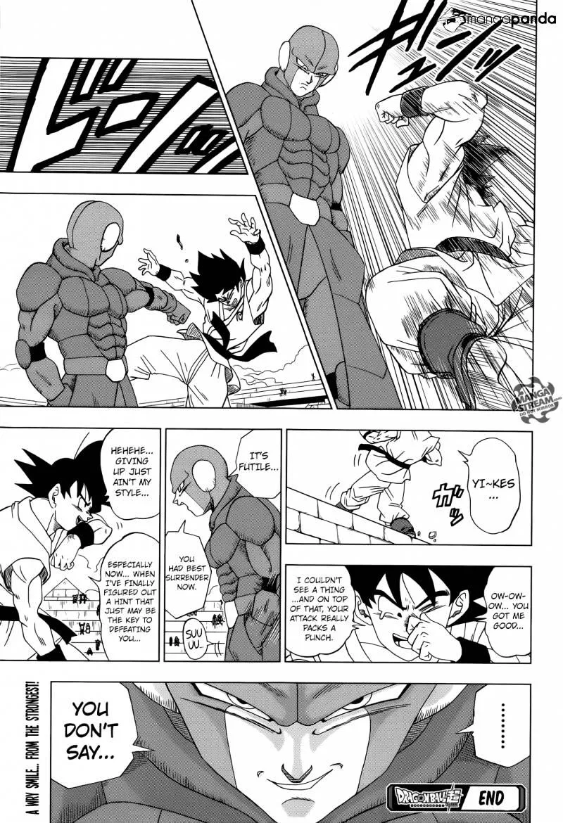 Dragon Ball Super Chapter 12 page 31 - Chapter 12: Saiyan's Pride