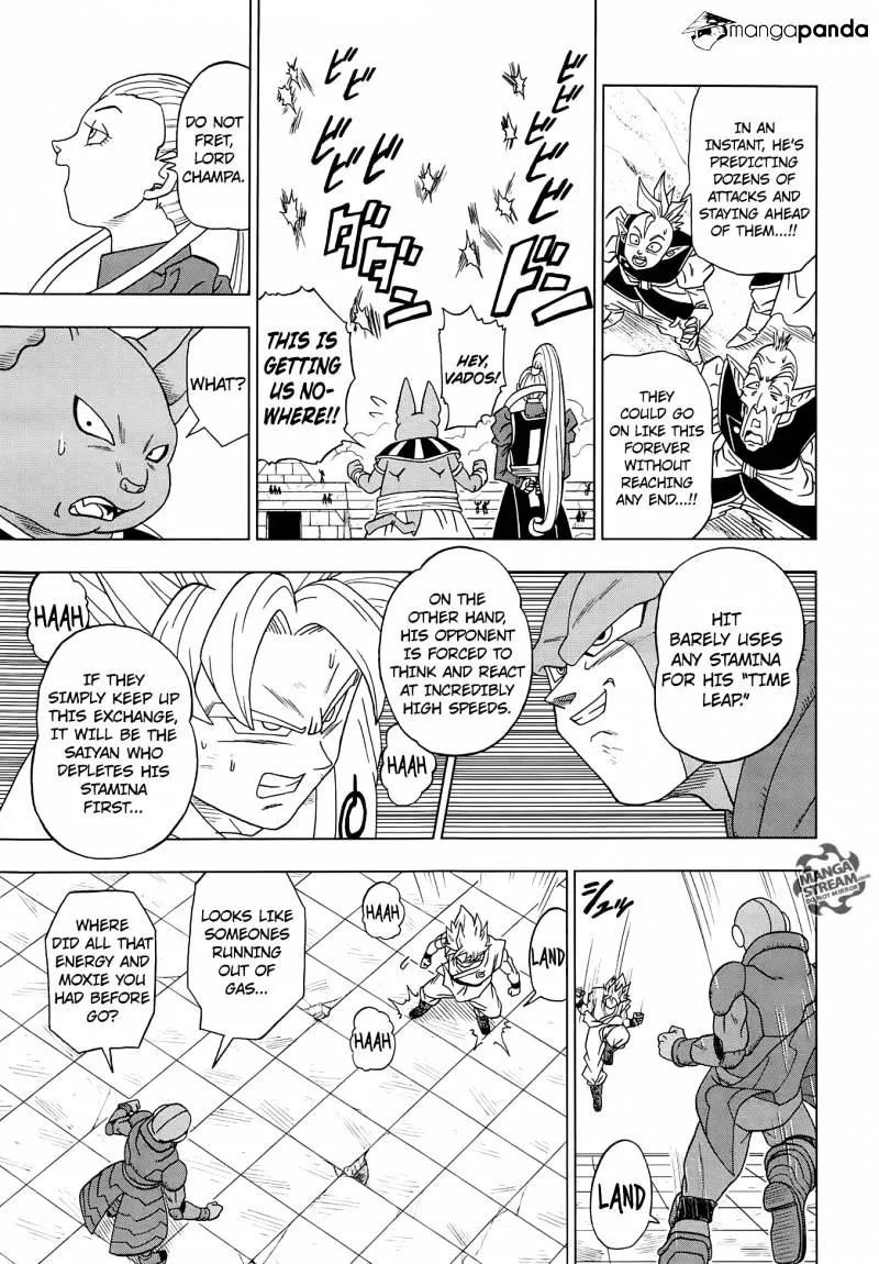 Dragon Ball Super Chapter 13 page 11 - Chapter 13: The Winning Universe Is Decided!