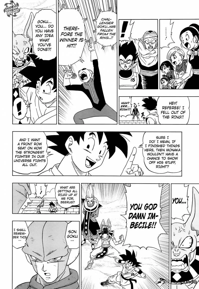 Dragon Ball Super Chapter 13 page 30 - Chapter 13: The Winning Universe Is Decided!