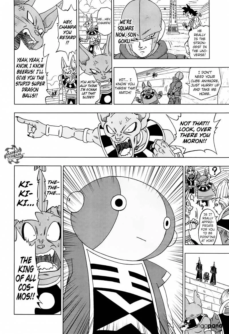 Dragon Ball Super Chapter 13 page 34 - Chapter 13: The Winning Universe Is Decided!