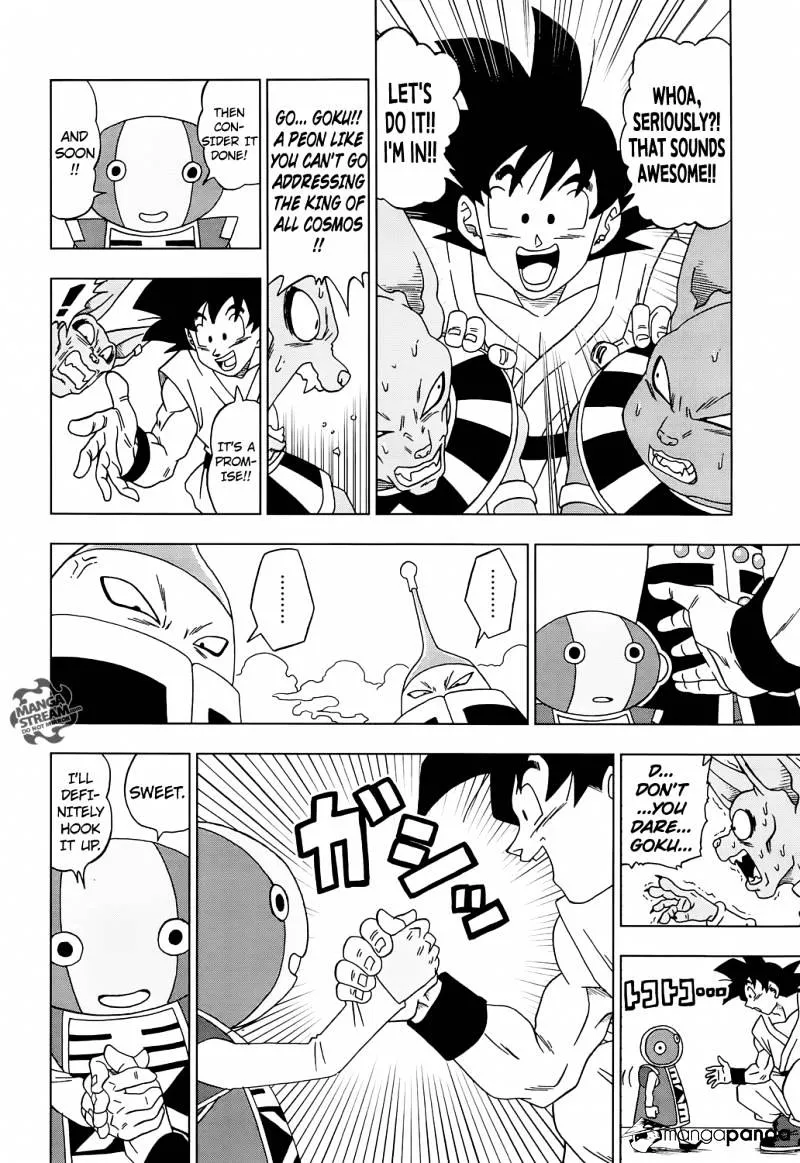 Dragon Ball Super Chapter 13 page 36 - Chapter 13: The Winning Universe Is Decided!