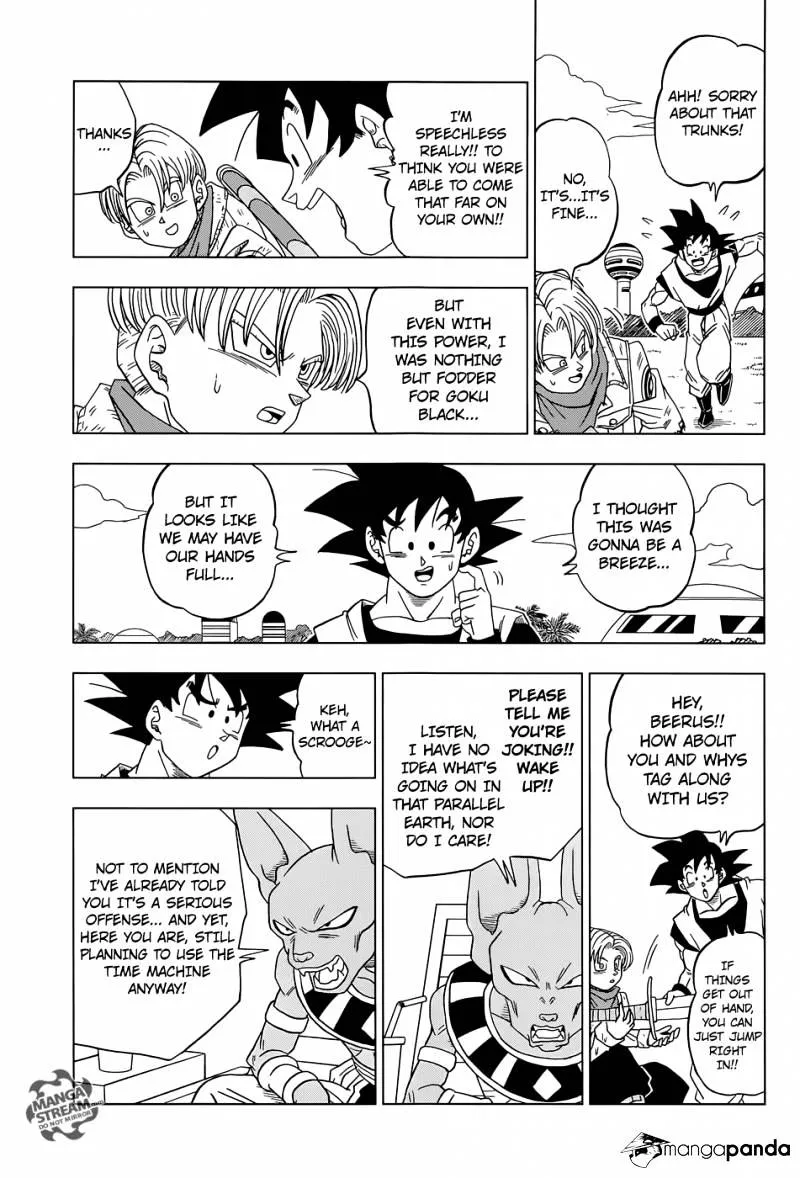 Dragon Ball Super Chapter 15 page 37 - Chapter 15: Hope!! Once Again