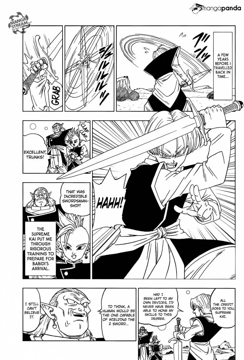 Dragon Ball Super Chapter 16 page 1 - Chapter 16: Future Trunks's Past