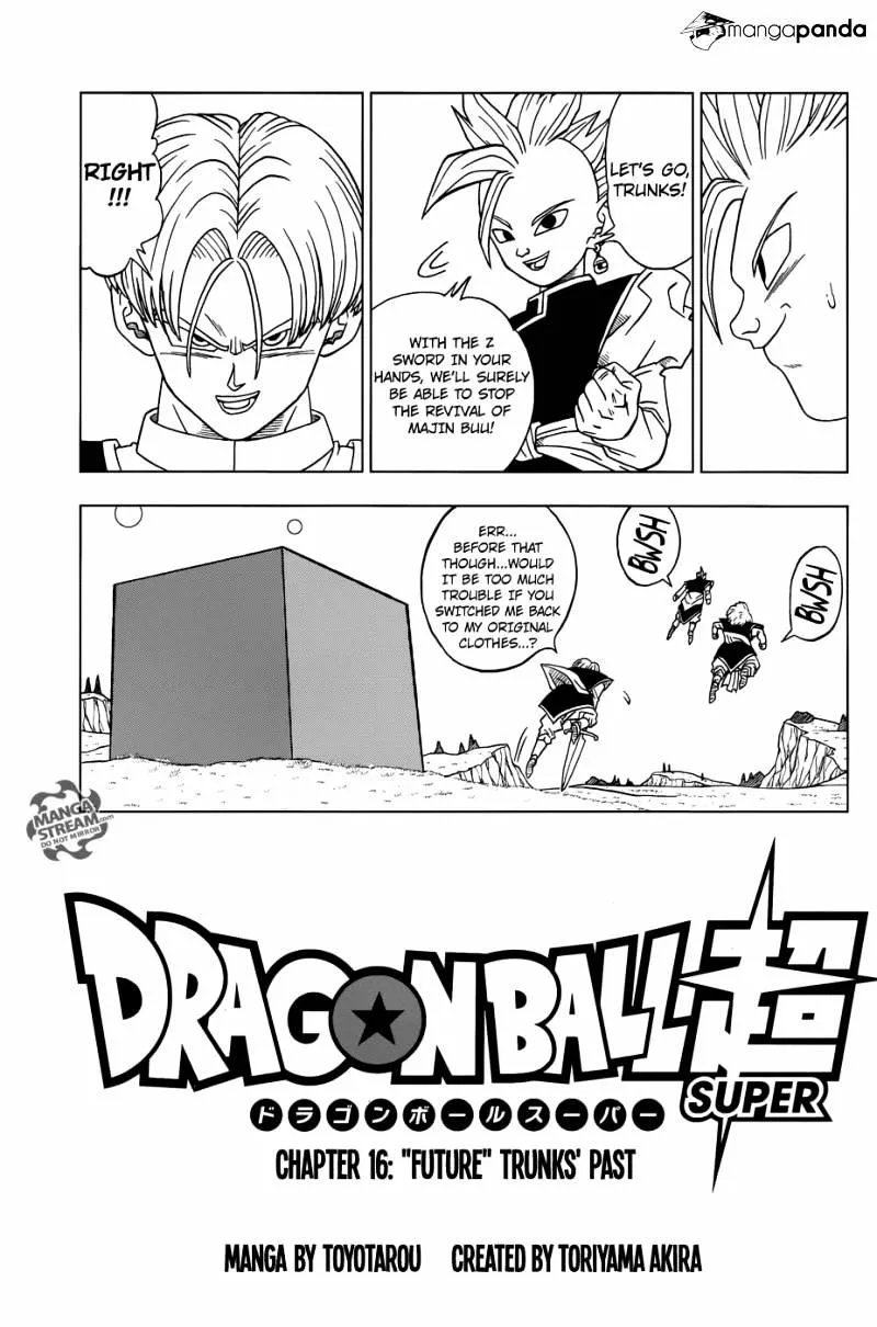 Dragon Ball Super Chapter 16 page 3 - Chapter 16: Future Trunks's Past