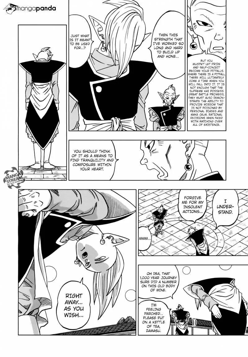 Dragon Ball Super Chapter 17 page 18 - Chapter 17: Zamas: The Next Lord of Lords from Universe 10