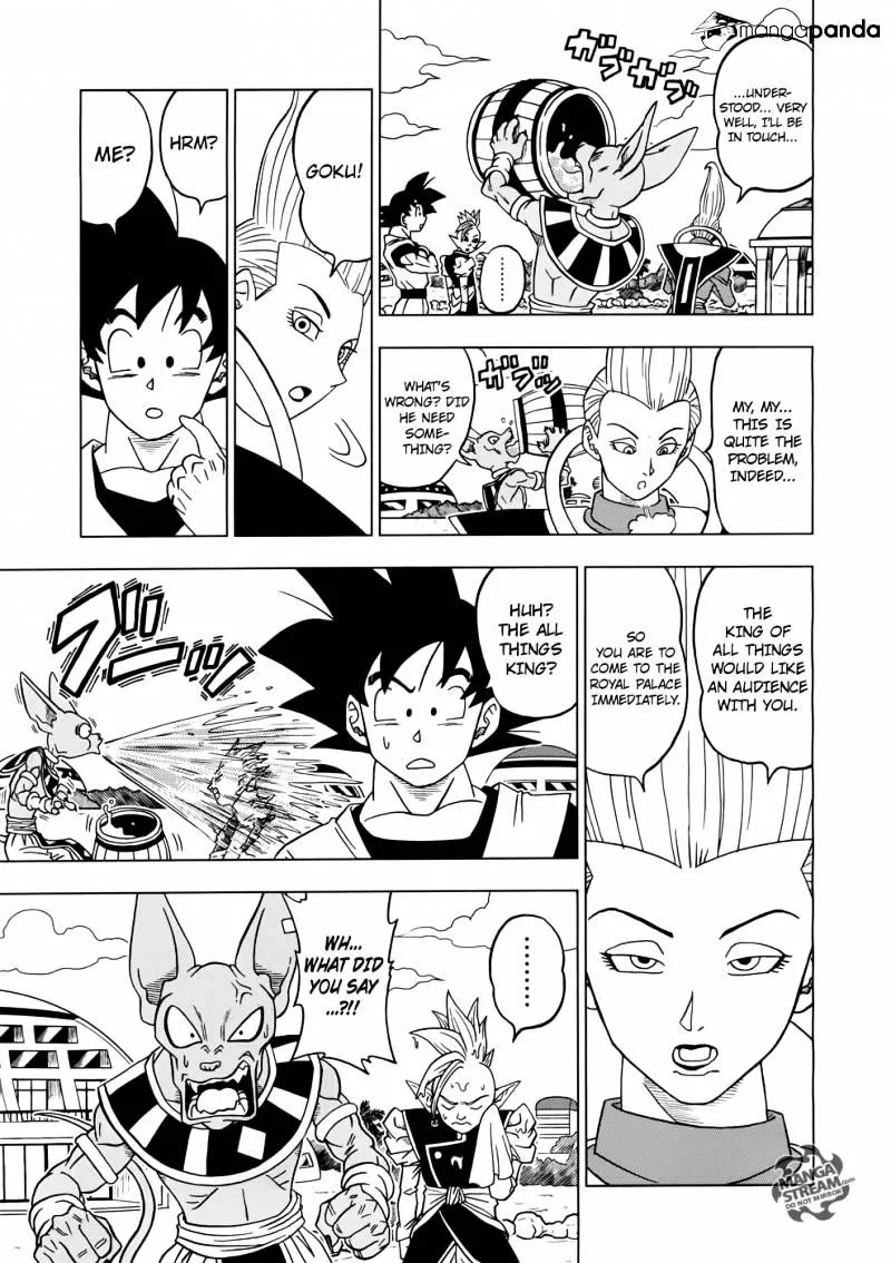 Dragon Ball Super Chapter 17 page 35 - Chapter 17: Zamas: The Next Lord of Lords from Universe 10
