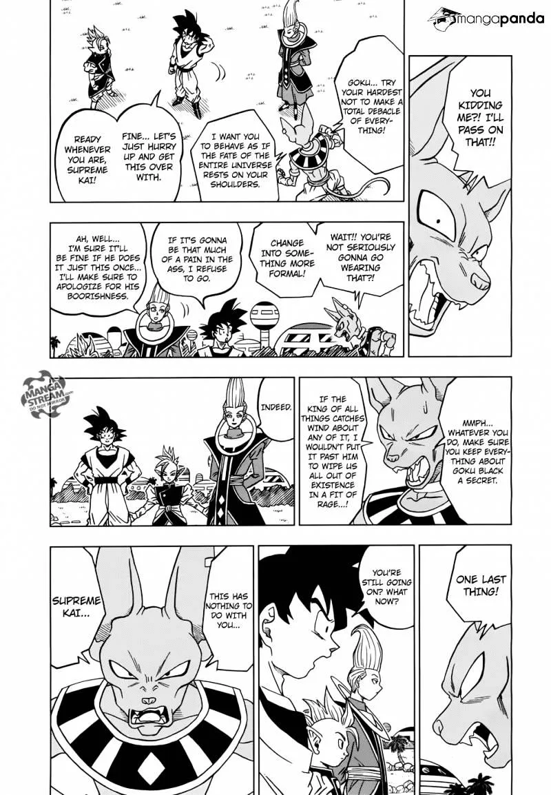 Dragon Ball Super Chapter 17 page 37 - Chapter 17: Zamas: The Next Lord of Lords from Universe 10
