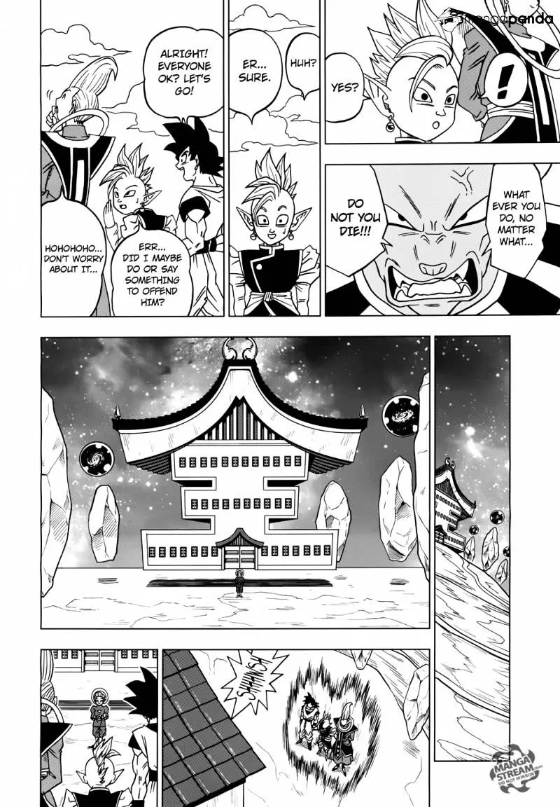 Dragon Ball Super Chapter 17 page 38 - Chapter 17: Zamas: The Next Lord of Lords from Universe 10