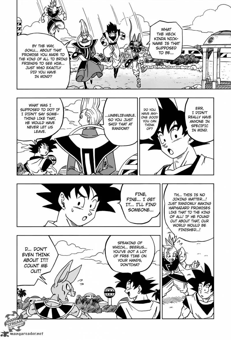 Dragon Ball Super Chapter 18 page 14 - Chapter 18: Goku Black's True Identity