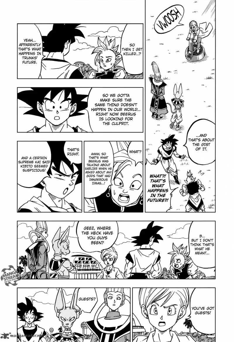 Dragon Ball Super Chapter 18 page 16 - Chapter 18: Goku Black's True Identity