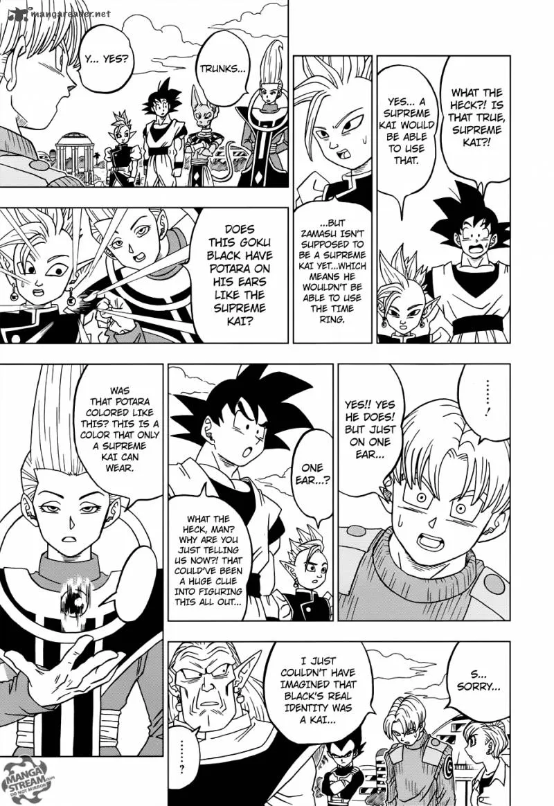 Dragon Ball Super Chapter 18 page 21 - Chapter 18: Goku Black's True Identity