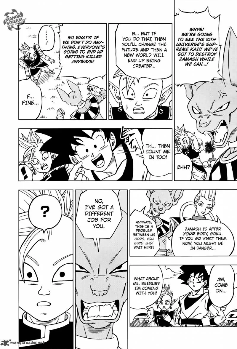 Dragon Ball Super Chapter 18 page 24 - Chapter 18: Goku Black's True Identity