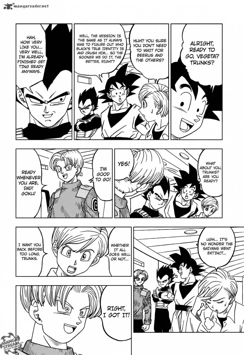 Dragon Ball Super Chapter 18 page 26 - Chapter 18: Goku Black's True Identity