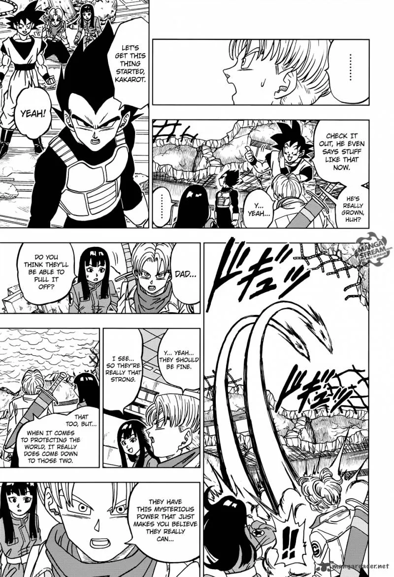 Dragon Ball Super Chapter 18 page 37 - Chapter 18: Goku Black's True Identity