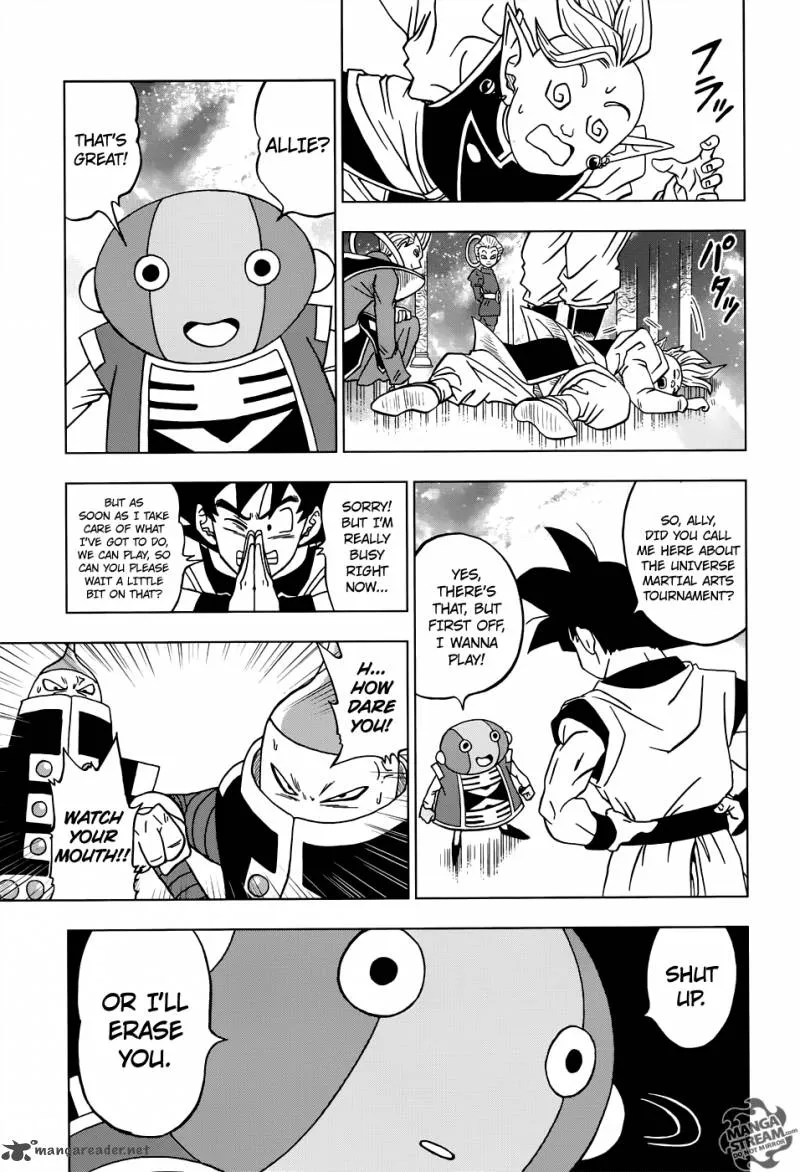 Dragon Ball Super Chapter 18 page 7 - Chapter 18: Goku Black's True Identity