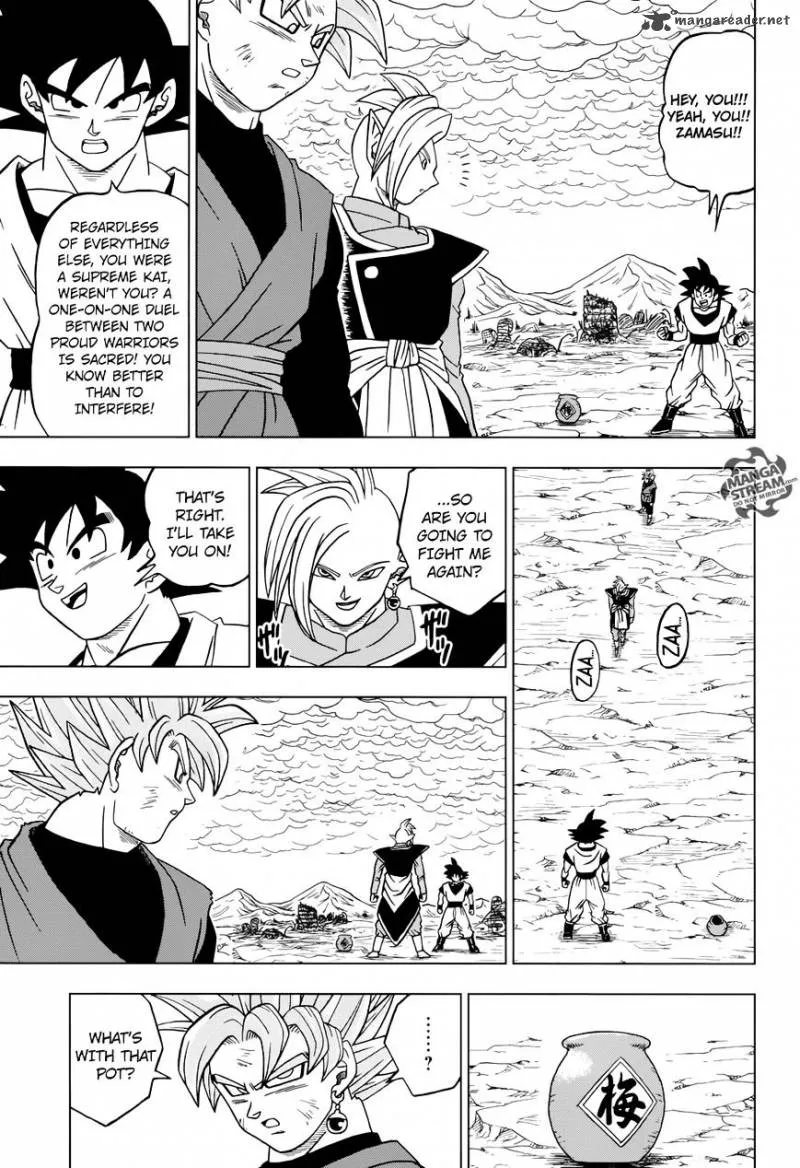 Dragon Ball Super Chapter 22 page 27 - Chapter 22: Zamas's Final Trump Card