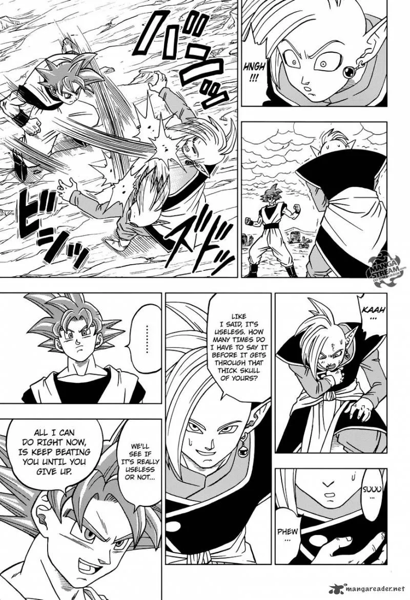 Dragon Ball Super Chapter 22 page 37 - Chapter 22: Zamas's Final Trump Card