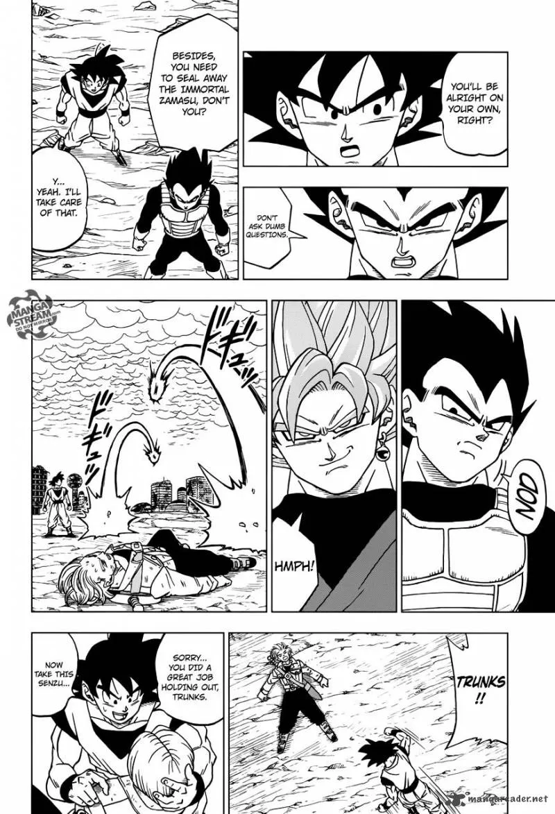 Dragon Ball Super Chapter 22 page 8 - Chapter 22: Zamas's Final Trump Card
