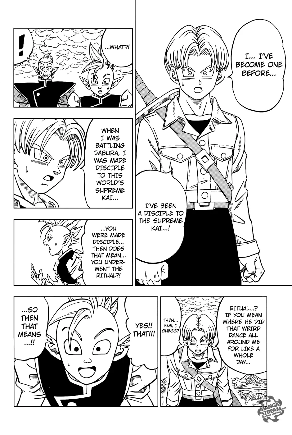 Dragon Ball Super Chapter 24 page 8 - Chapter 24: Son Goku's Evolution