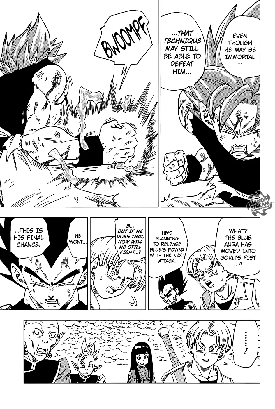 Dragon Ball Super Chapter 25 page 13 - Chapter 25: Will It Be Goku?! Or Zamas?!