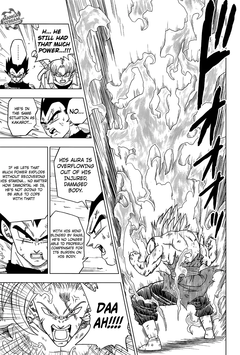 Dragon Ball Super Chapter 25 page 15 - Chapter 25: Will It Be Goku?! Or Zamas?!