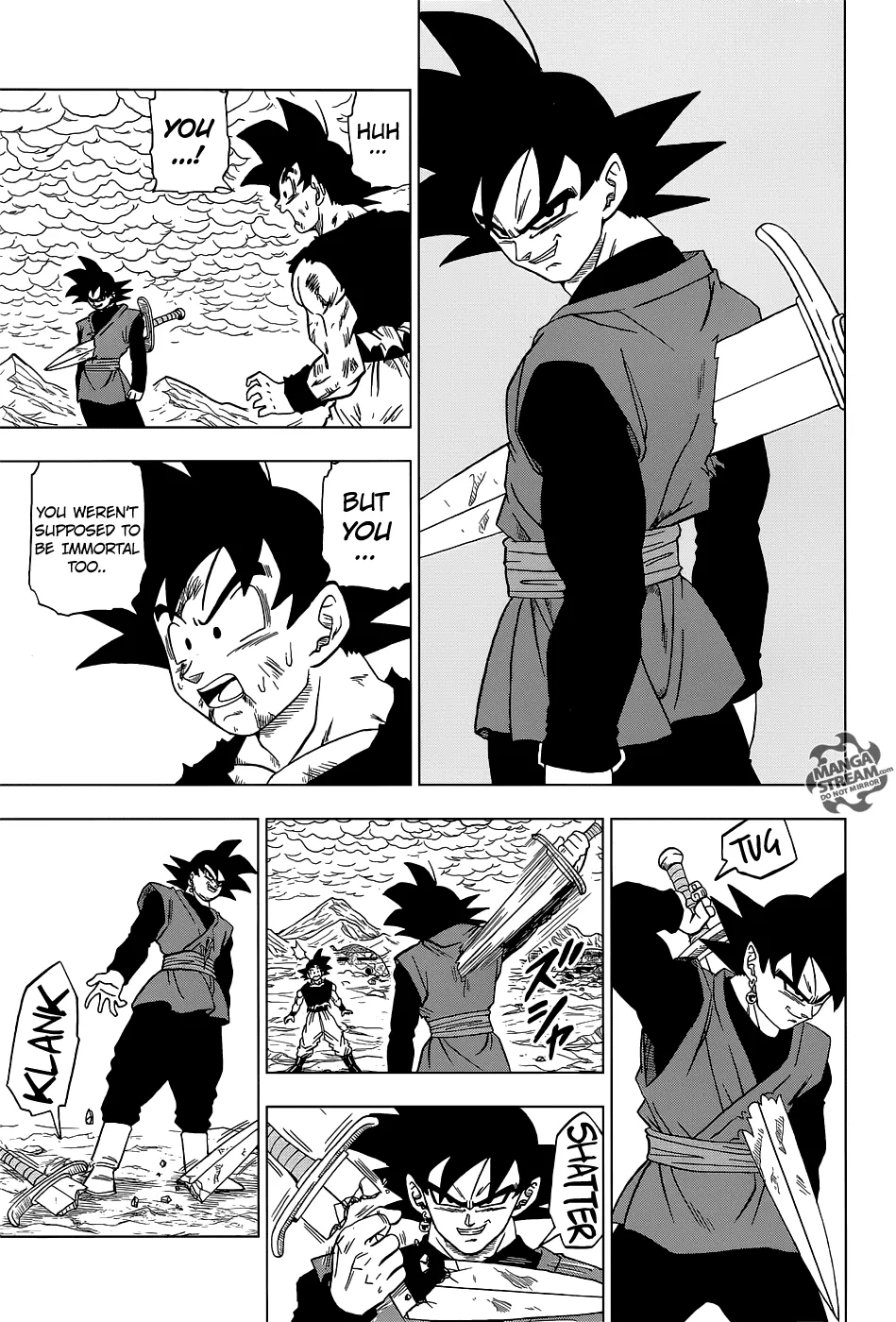 Dragon Ball Super Chapter 25 page 33 - Chapter 25: Will It Be Goku?! Or Zamas?!