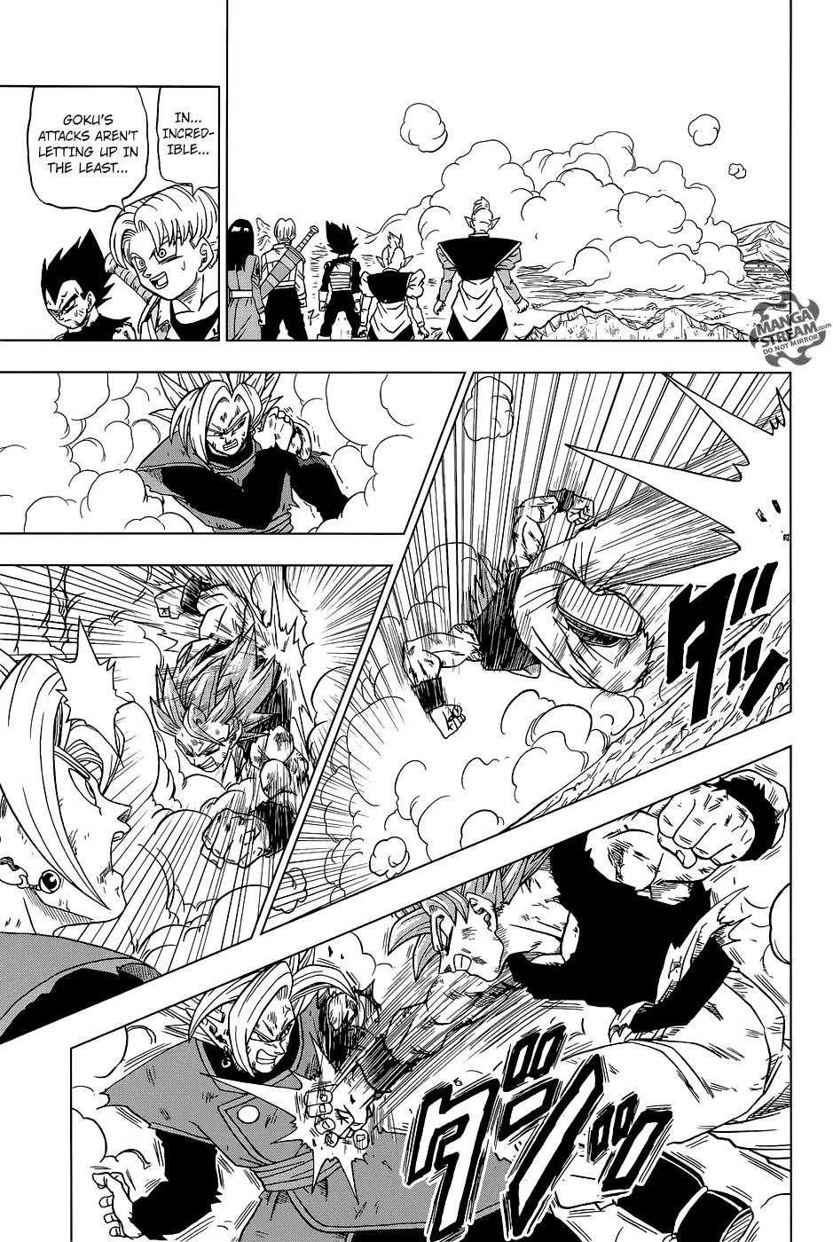 Dragon Ball Super Chapter 25 page 7 - Chapter 25: Will It Be Goku?! Or Zamas?!