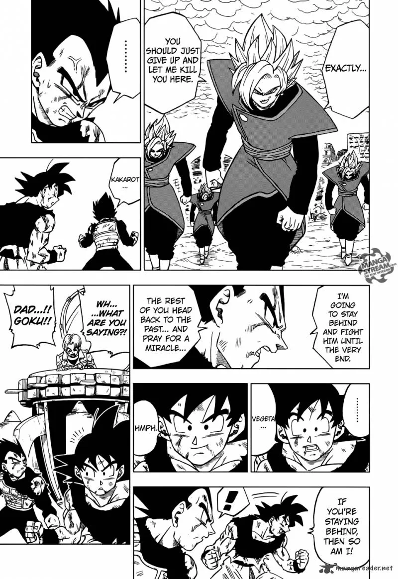 Dragon Ball Super Chapter 26 page 10 - Chapter 26: The Decisive Battle! Farewell, Trunks!