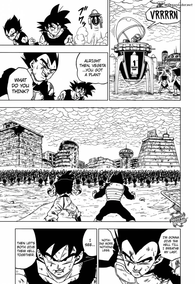 Dragon Ball Super Chapter 26 page 12 - Chapter 26: The Decisive Battle! Farewell, Trunks!