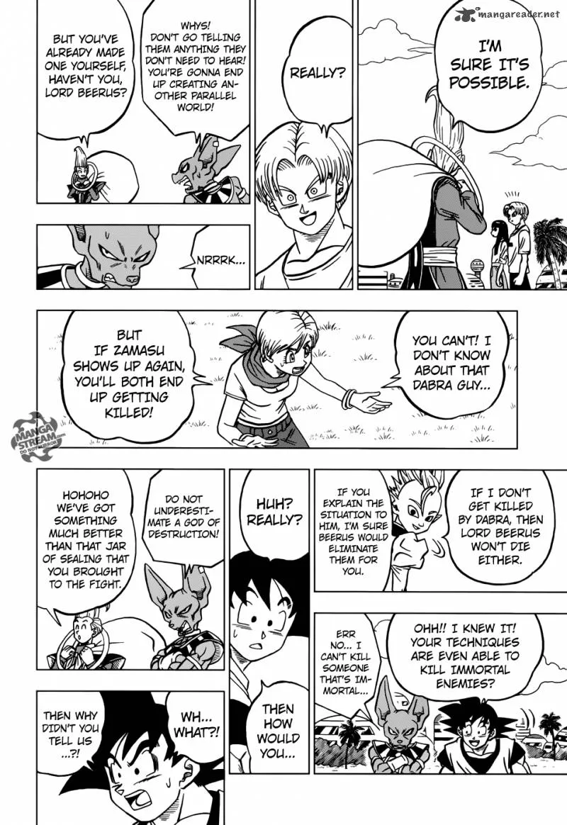 Dragon Ball Super Chapter 26 page 37 - Chapter 26: The Decisive Battle! Farewell, Trunks!