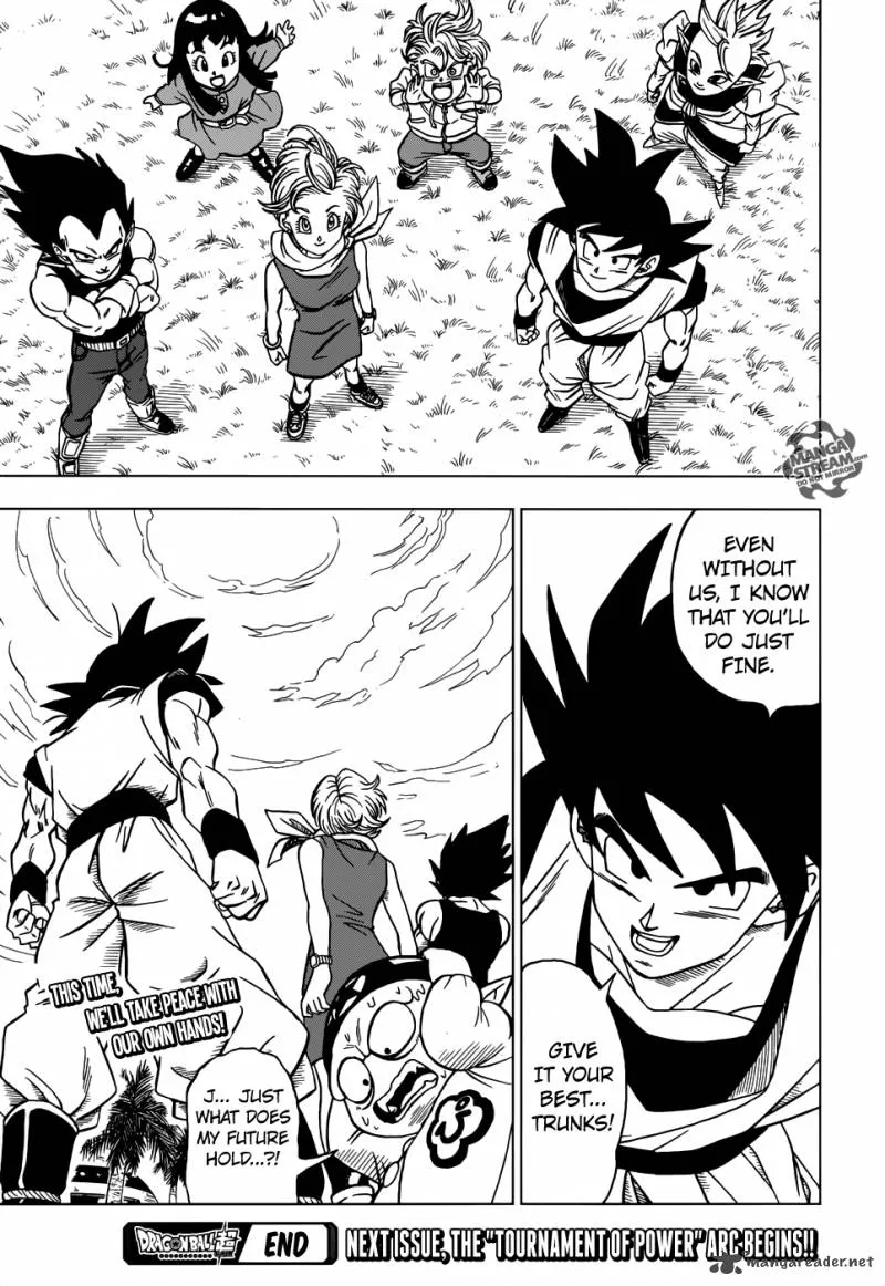 Dragon Ball Super Chapter 26 page 44 - Chapter 26: The Decisive Battle! Farewell, Trunks!