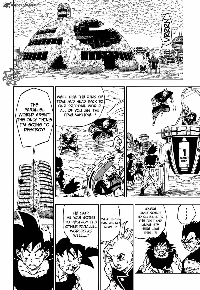 Dragon Ball Super Chapter 26 page 6 - Chapter 26: The Decisive Battle! Farewell, Trunks!