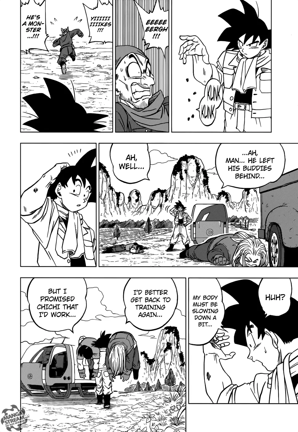 Dragon Ball Super Chapter 27 page 10 - Chapter 27: Life, Training and More