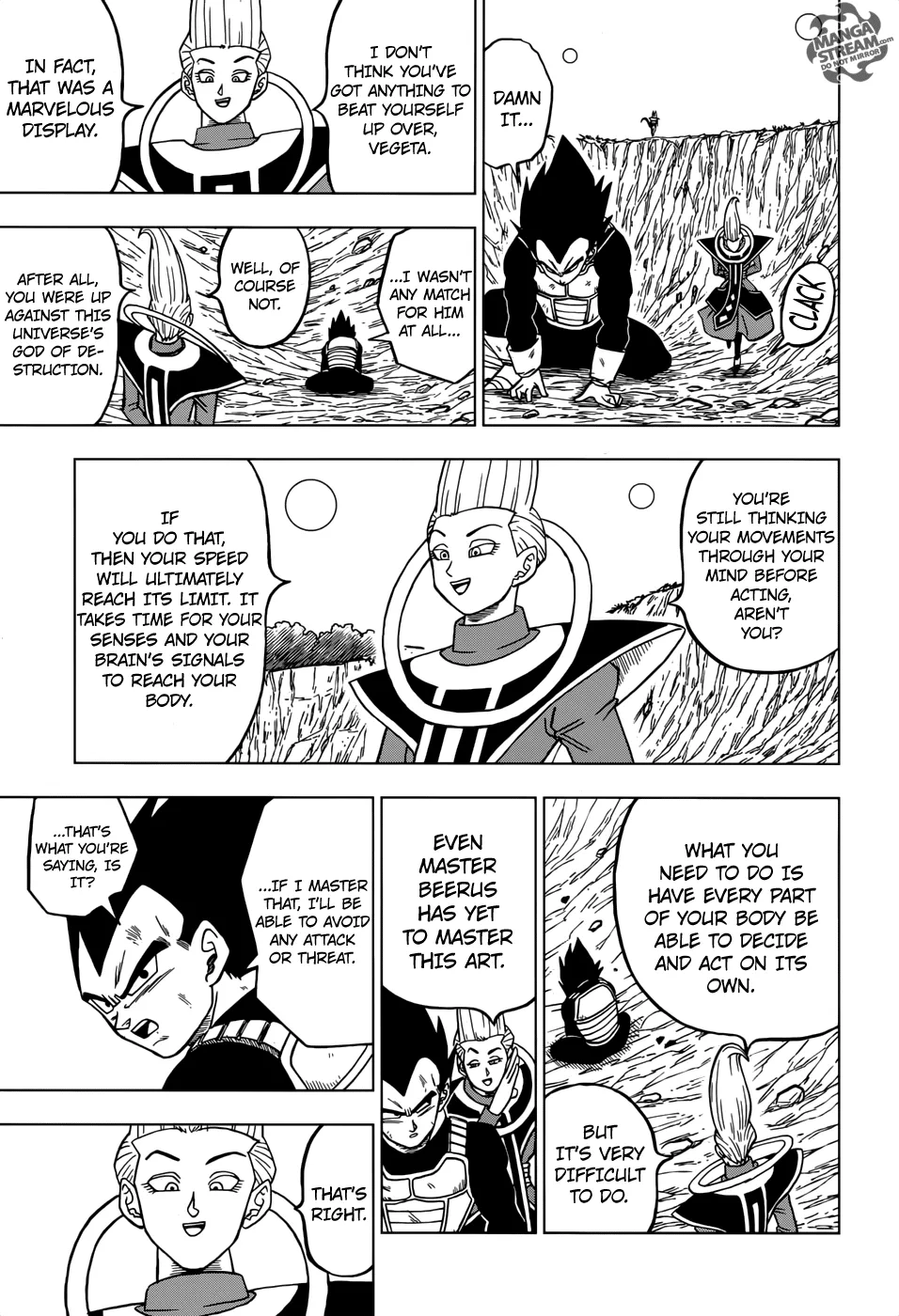 Dragon Ball Super Chapter 27 page 35 - Chapter 27: Life, Training and More