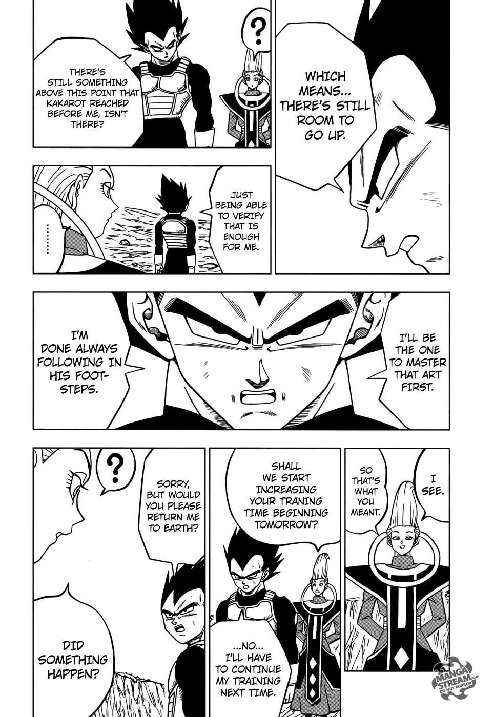 Dragon Ball Super Chapter 27 page 36 - Chapter 27: Life, Training and More