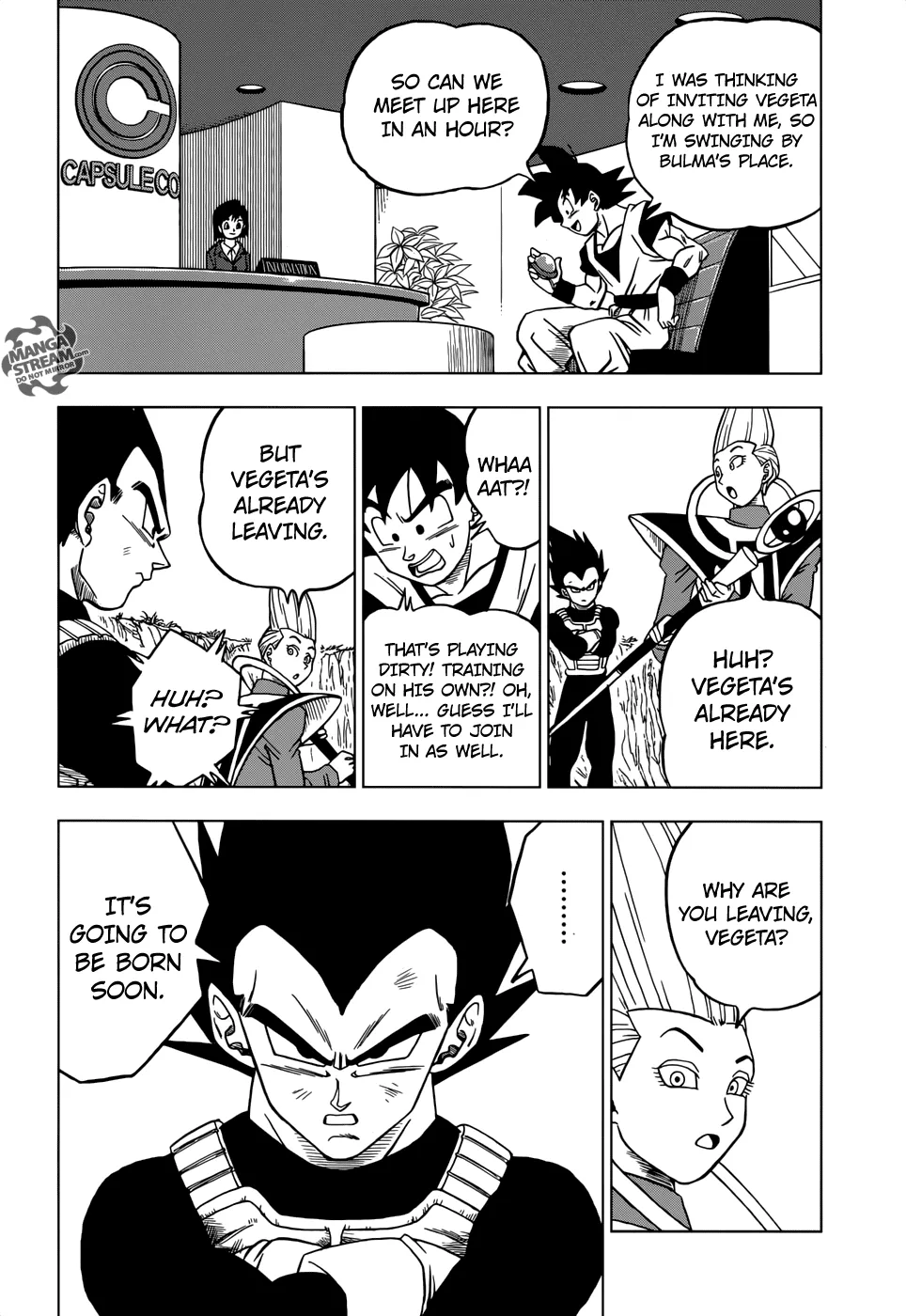Dragon Ball Super Chapter 27 page 38 - Chapter 27: Life, Training and More