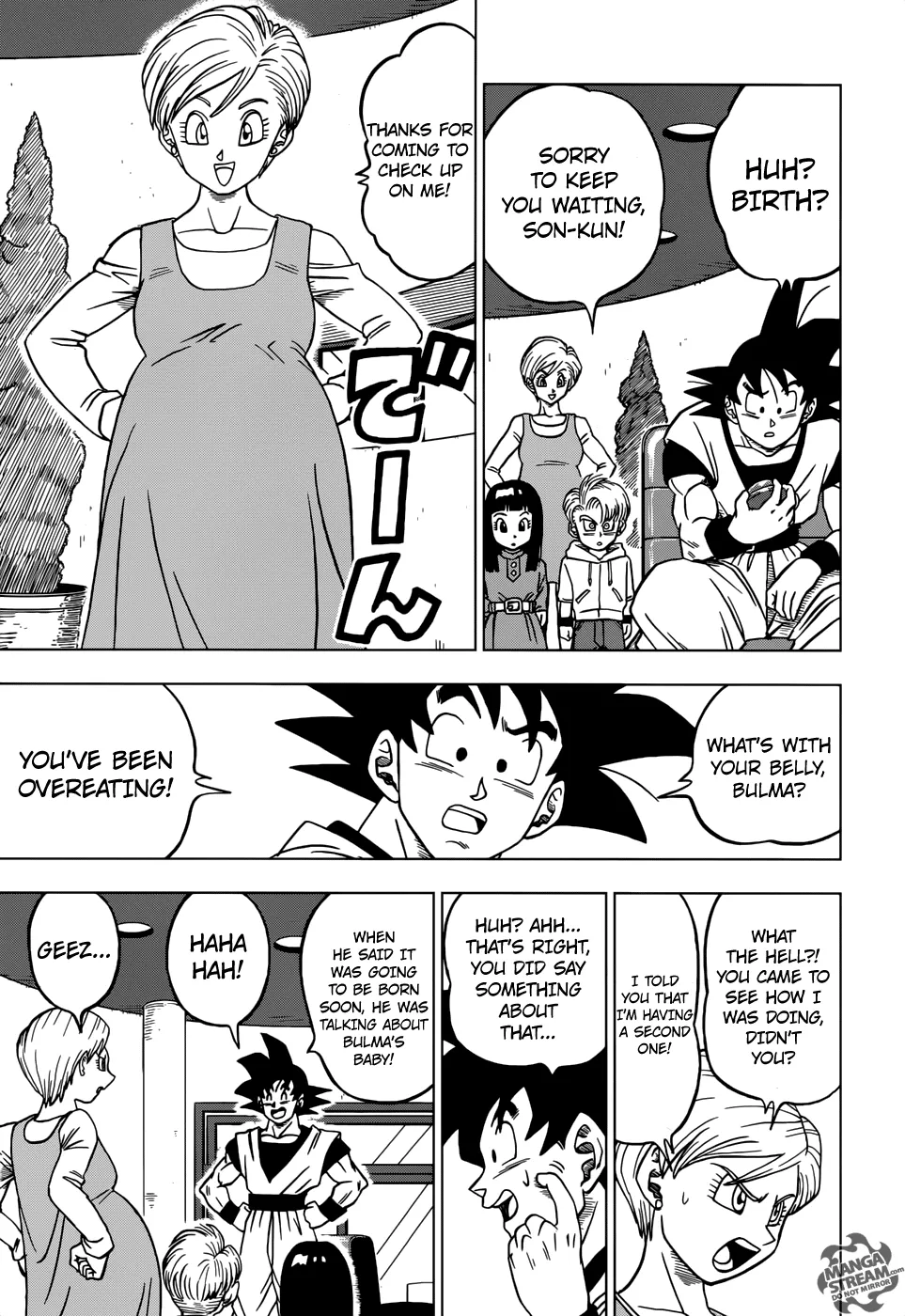 Dragon Ball Super Chapter 27 page 39 - Chapter 27: Life, Training and More