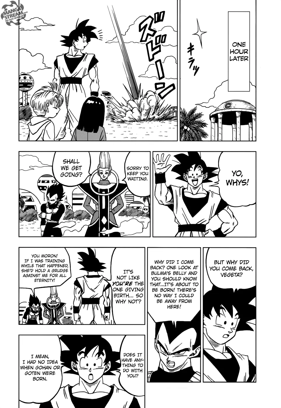 Dragon Ball Super Chapter 27 page 40 - Chapter 27: Life, Training and More