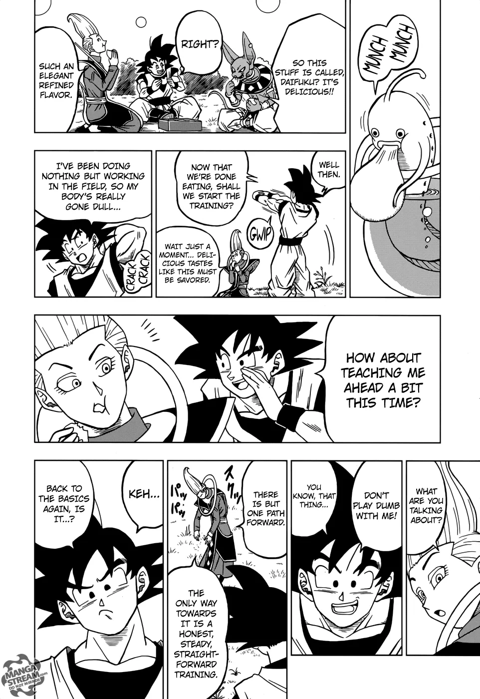 Dragon Ball Super Chapter 27 page 42 - Chapter 27: Life, Training and More