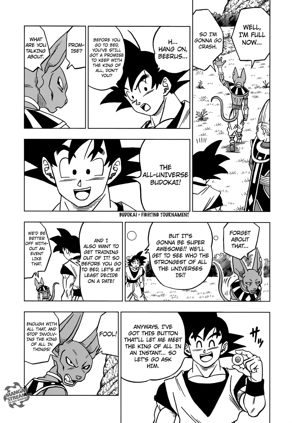 Dragon Ball Super Chapter 27 page 43 - Chapter 27: Life, Training and More