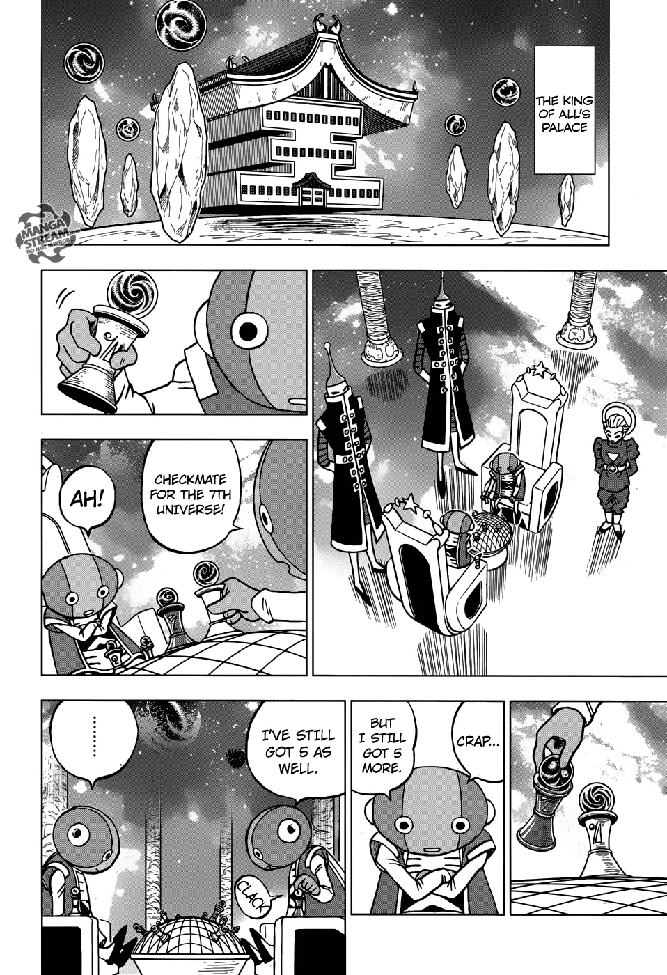 Dragon Ball Super Chapter 28 page 2 - Chapter 28: The Gods of Destruction From All 12 Universes