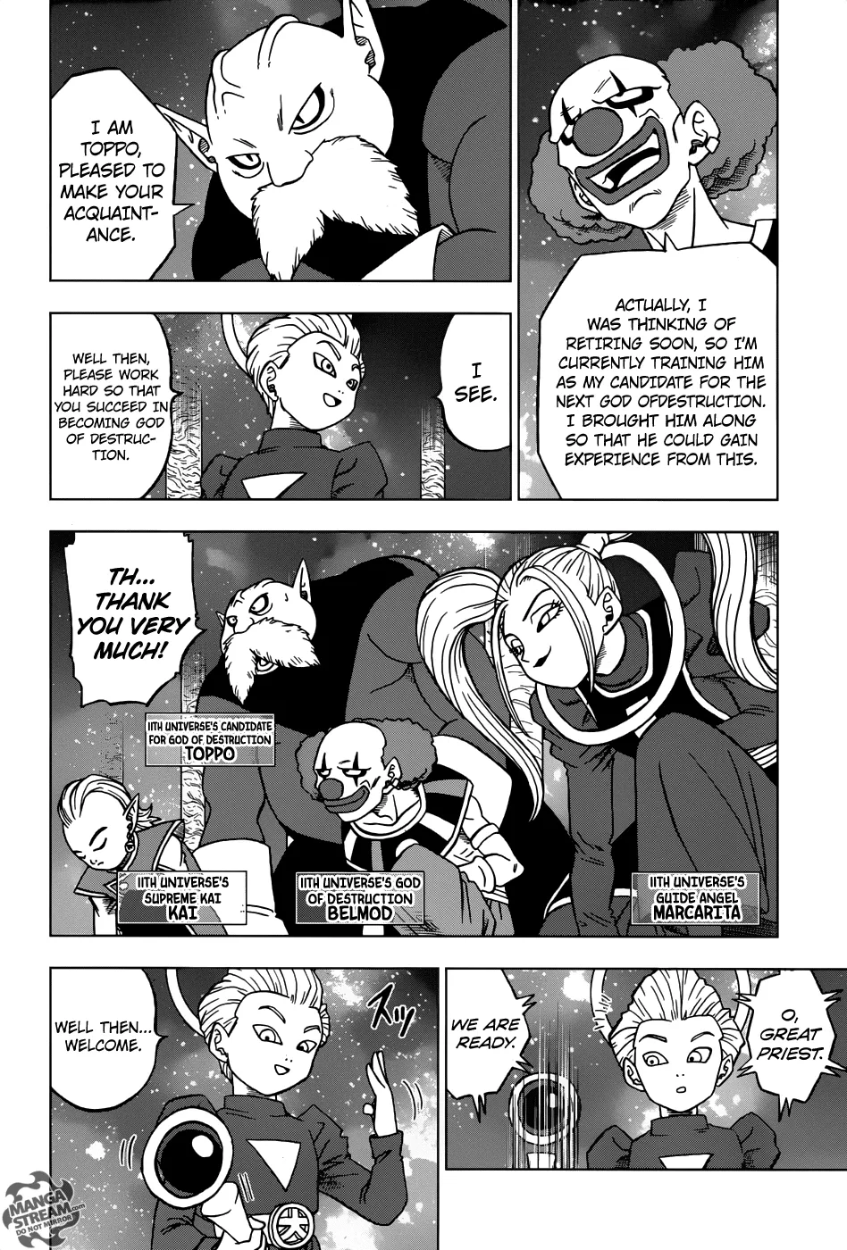 Dragon Ball Super Chapter 28 page 21 - Chapter 28: The Gods of Destruction From All 12 Universes