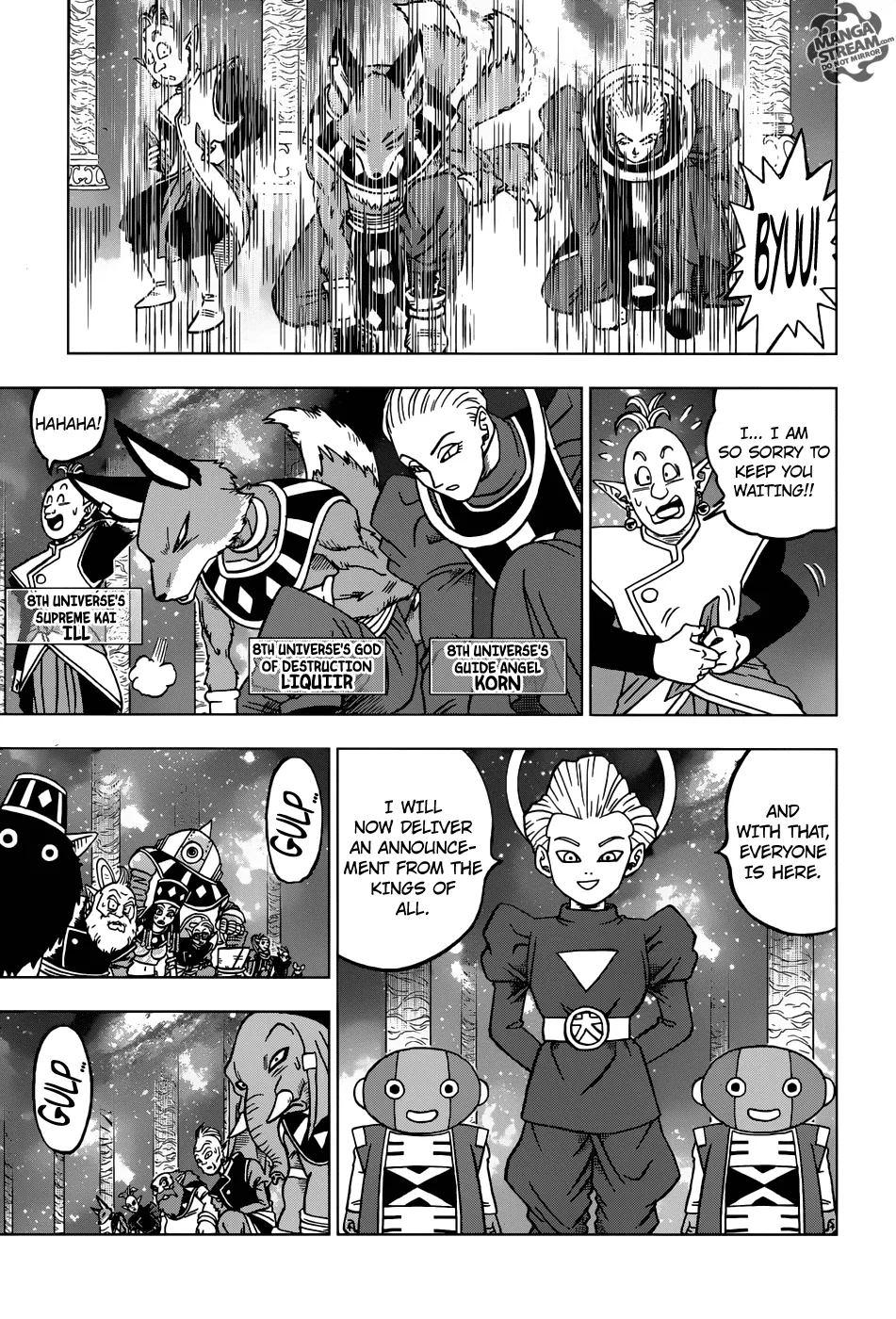 Dragon Ball Super Chapter 28 page 22 - Chapter 28: The Gods of Destruction From All 12 Universes