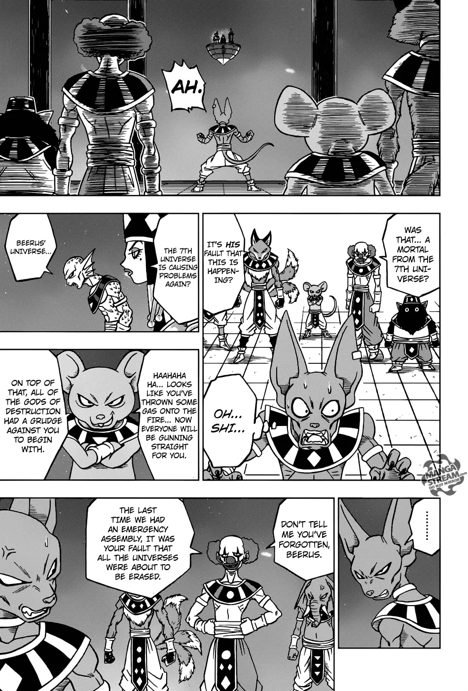 Dragon Ball Super Chapter 28 page 32 - Chapter 28: The Gods of Destruction From All 12 Universes